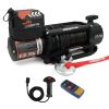 13500LBS Electric Winch 12V Synthetic Rope Sand Towing Truck Trailer Jeep 4WD