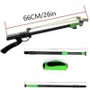 Stainless Steel Strong Metal Slingshot - black, ergonomic handle, precision trigger, suitable for outdoor hunting and jungle expeditions,