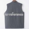 Chinese Style Autumn Winter Cotton Waistcoat Vest Men's Tang Costume Vest Outerwear Sleeveless Jacket; Black