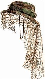 BYO Ghillie Boonie Hat| Boonie color| Woodland (Options: 7.5)