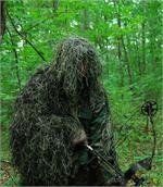 Ultra-Light Ghillie Bow Hunting jacket| Ghillie color| Leafy Green;BDU pattern| Multicam (Options: 2XLR - 2 Extra Large Regular)
