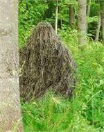 Ultra-Light Ghillie BDU Jacket| Ghillie color| Winter White;BDU pattern| 3 - Color Desert (Options: 5XLR - 5 Extra Large Regular)