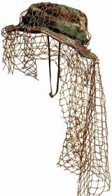 BYO Ghillie Boonie Hat| Boonie color| Desert (Options: 7.5)