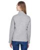 Ladies' Bristol Full-Zip Sweater Fleece Jacket - GREY HEATHER - XS