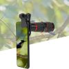Mobile Phone Attachment Lens, Mobile Zoom Lens, Mobile Camera and Accessories, 8X, 12X, 20X, Smartphone and Tablet Long Focus Telephoto with Clip