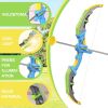 Bow and Arrow Set for Kids, Toyokar Archery Set Toy with Light-up LEDs, 10 suction bows and arrows