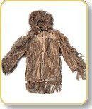 Sniper BDU Ghillie Suit Jacket| Color| Woodland (Options: 3X Large - Long)