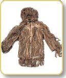 Sniper BDU Ghillie Suit Jacket| Color| Mossy (Options: 3X Large - Regular)